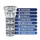 Мастурбатор Rize by Blush - Luz Glow in the Dark Masturbator - Clear photo 2