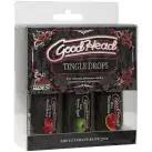 Набор капель для минета Doc Johnson GoodHead - Tingle Drops (Watermelon, Green Apple, Strawberry) photo 2