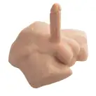 Полуторс с фаллоимитатором на присоске SilexD Apollo S Male Torso, суперреалистичный,термореактивный photo 1