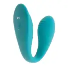 Двойной вибратор S Pleasures Premium Delight, бирюзовый, для клитора и точки G, 10 режимов photo 2