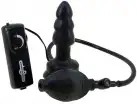 Надувной анальный плаг с вибрацией THE KNIGHT INFLATABLE VIBRATING PLUG photo 1