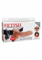 Полый страпон с вибрацией Fetish Fantasy Series 7 Vibrating Hollow, 18х4,3 см photo 5