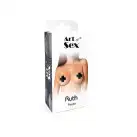 Сексуальные наклейки на грудь Art of Sex - Ruth. Черный photo 4