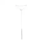 Цепочка для тела Bijoux Indiscrets Magnifique Tickler Pendant Chain - Silver, украшение для тела photo 2