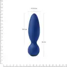 Анальная вибропробка Adrien Lastic Little Rocket макс. диаметр 3,5см, soft-touch photo 2