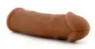 Удлиняющая насадка FUTUROTIC PENIS EXTENDER BROWN photo 1
