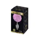 Металлическая анальная пробка Кроличий хвостик Alive Fluffy Twist Plug M Purple, диаметр 3,4 см photo 3