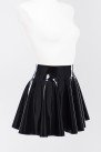 Пышная юбка солнце клеш из латекса Latex Flared Skirt photo 2