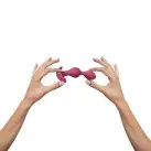 Анальный стимулятор, гибкий с вибрацией Love To Love TWINNY BUD Plum photo 4