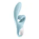 Вибратор-кролик Satisfyer Touch Me Blue, двойной отросток, 3 мощных мотора photo 4