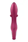 Вибратор кролик с тройным отростком Satisfyer Embrace me Berry, 2 мотора, диаметр 3,6 см photo 6