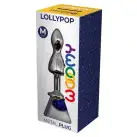 Металлическая анальная пробка Wooomy Lollypop Double Ball Metal Plug Blue M диаметр 3,1, длина 9,4 с photo 3