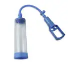 Вакуумная помпа с ручным насосом Men Powerup Blue photo 2