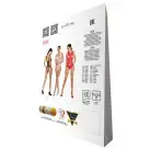 Бодистокинг с доступом Passion BS086 black, вертикальная сетка, вырез на спинке photo 7