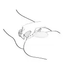 Вибратор для точки G Shunga Sanya Raspberry, гибкий ствол photo 4