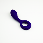 Анатомический вибратор для обоих партнёров Gpop - Royal Blue photo 6