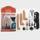 Набор для страпона Doc Johnson Vac-U-Lock Dual Density Extreme Set, диаметр: 7,72 см, 2×6,99 см photo 6