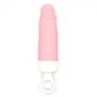 Вибратор CuteVibe Teddy Brown (Pink Dildo), реалистичный вибратор под видом мороженого photo 3