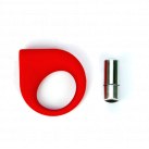 Эрекционное кольцо с вибрацией TLC Hard-on Vibrating Silicone Cock Ring photo 3