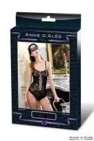 Боди сетка Anne Dales Black BAROQUE Black S/M photo 4