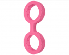 Наручники силиконовые Doc Johnson The Cuffs Large - Pink photo 1