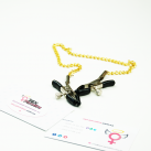 Зажимы для сосков с цепочкой и резиновыми насадками photo 3