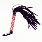 Флогер эко-кожа с кристаллами на ручке – 46 см photo 1