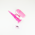 Анальная цепочка с мультискоростной вибрацией, 17смХ3см photo 5