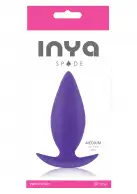 NS Novelties Inya Spades Medium - средняя анальна пробка, 10х3,8 см photo 2