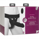 Набор для страпона с вибрацией Doc Johnson Body Extensions - BE Naughty - Black photo 8