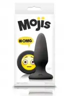 NS Novelties Mojis Plug OMG Medium - средняя анальная пробка, 8х3,7 см photo 2