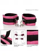 CalExotics Tickle Me Pink Universal Cuffs - универсальные дизайнерские наручники photo 2