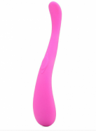 Celeste 9X Silicone Double G-Spot Vibrator - двусторонний вибромассажер точки-G, 10х2.5 см photo 3