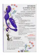 CalExotics E-stim Dual Kegel Exerciser - вагинальные шарики с электростимуляцией, 3,25 см photo 11