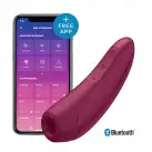 Вакуумный клиторальный стимулятор Satisfyer Curvy 1+ Rose Red photo 1