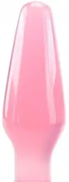 Анальная пробка BUTT PLUG PINK JELLY MEDIUM photo 2